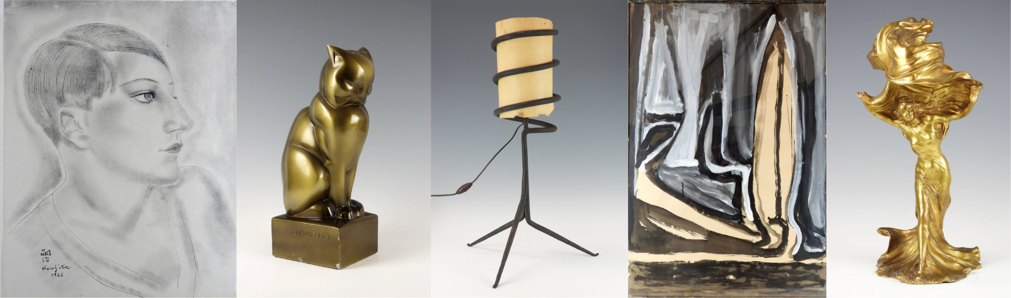 Tableaux modernes et Arts Décoratifs du XXème s.